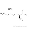 Chlorhydrate de L-lysine CAS 10098-89-2